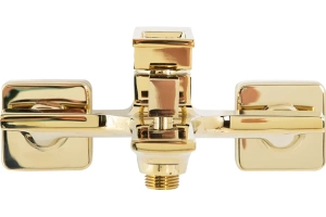 Смеситель для ванны с душем BelBagno Luce золото (LUC-VAS-ORO) - 3