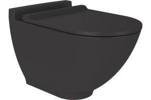 Комплект  Унитаз подвесной STWORKI Rotenburg SWH52 безободковый + Система инсталляции для унитазов TECE TECEprofil + кнопка смыва черная - 2