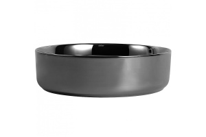 Накладная раковина Abber Bequem 40 серебро - 2