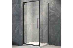Душевой уголок Veconi Rovigo 70х70, черный (RV033B-7070-01-C7)