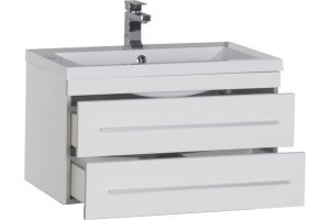 Мебель для ванной Aquanet Верона 75 подвесная белая - 2
