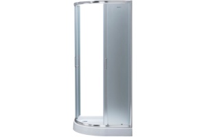 SE-800Q Душ. Ограждение полукруг 80х80х185, стекло 4 мм, прозр. (270062) - 3