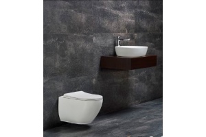 Унитаз подвесной beWash Bogen 88303214 с сиденьем микролифт белый матовый - 2