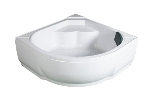 Ванна акриловая полукруглая River Wemor 135/135/55 C (10000003043) - 2