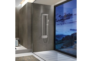 Душевая панель Black&White Seasons W1040 Brushed Nickel - 2