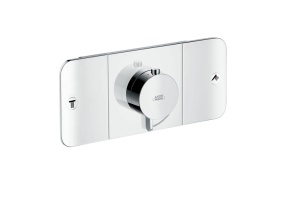 AX One Встраиваемый термостат для душа  на 2 источника и 1 доп.потребитель, цвет: хром