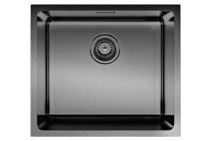 Мойка кухонная Omoikiri Tadzava 49-U GM вороненая сталь