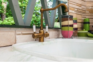 Смеситель Omoikiri Tottori AB для кухонной мойки - 2