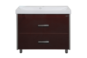 Джулия QVATRO - 105 Тумба с 2 ящ. коричневая