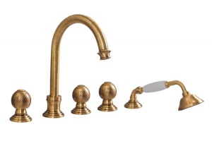 Смеситель для ванны Cezares Aphrodite (APHRODITE-BVD-03/24-O) - 2