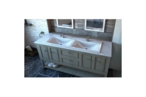 Мебельная раковина Stella Polar Pulsus 140 белый - 2