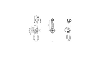 Гигиенический душ Boheme Imperiale золото - 2