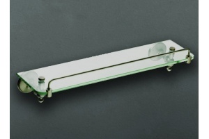 ANTIC AM-E-2682AL Полка стеклянная, хром