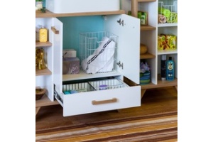 Тумба с раковиной Sanflor Ингрид 80 белый (С12474) - 3