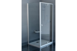 Душевая перегородка Ravak PPS-100 Transparent, профиль белый - 3