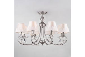 Люстра на штанге Eurosvet Incanto 60069/8 серебро