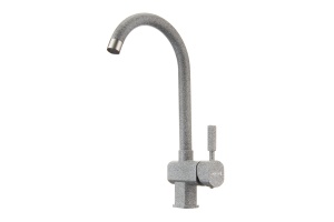 Смеситель для кухни ЛИАМ серый