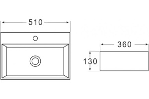 Раковина BelBagno BB1340 - 3