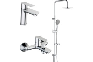 Душевой комплект STWORKI by Damixa Хельсинки HFSG97000 + HFHS10000 + HFHS02100
