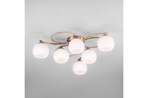 Потолочная люстра Eurosvet Alba 30144/6 античная бронза