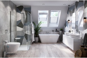 Душевая стойка Excellent Rain Pi хром - 2