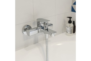 Смеситель IDDIS Bridge для ванны с душем BRDSB00i02WA - 2
