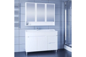 Раковина мебельная Санта Сириус 120 белый - 3