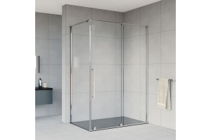 Душевой уголок Vincea Arno 150х80 профиль хром стекло прозрачное