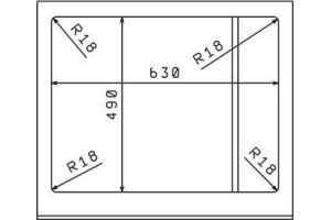 Мойка кухонная Florentina Липси 650 бежевый - 3