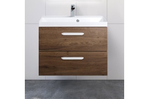 Комплект мебели BelBagno Aurora 70 темное дерево - 2