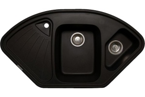 Мойка кухонная Lava A3 черная