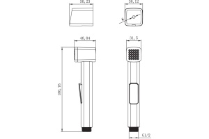 Гигиенический душ Lemark LM8089C - 2