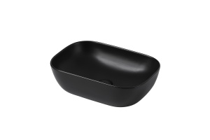 Раковина накладная ABBER Rechteck 46 черная матовая (AC2200MB)