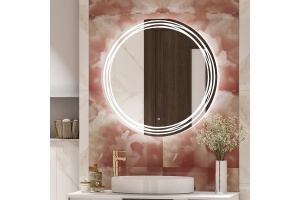 Зеркало круглое Art&Max Bologna 77 с подсветкой