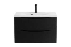 Тумба с раковиной Belbagno Marino 80 темное дерево - 3