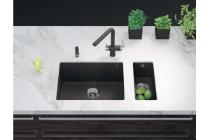 Мойка кухонная Omoikiri Bosen 54-U-BL черная - 2