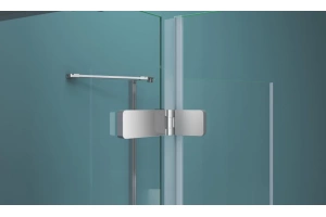 Душевой уголок BelBagno Kraft 100х100 хром (KRAFT-A-22-100-C-Cr) - 3