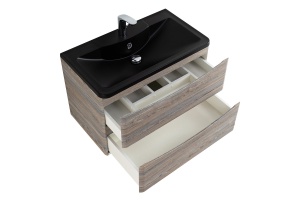 Тумба с раковиной BelBagno Acqua 100 светлое дерево - 3