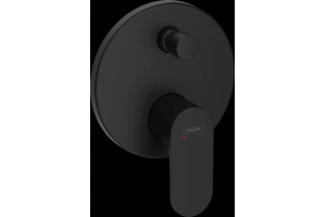 Смеситель для ванны с душем Hansgrohe Rebris S черный матовый