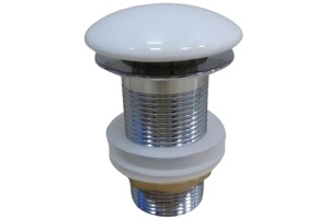 Донный клапан Vincea белый