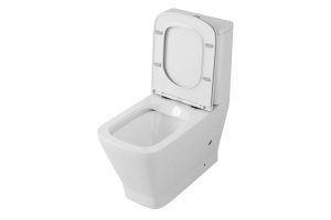 Напольный унитаз Owl Gap Ruta-G TOWLT200901 / OWLT200901/2, безободковый, смыв Торнадо, сиденье микролифт, белый - 3