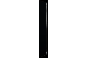 Боковая стенка Vincea Lugano 90х195 черная стекло тонированное