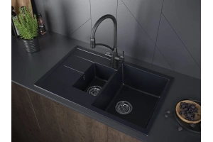 Смеситель для кухни Paulmark Siegen черный матовый - 2