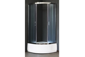 Душевой уголок Royal Bath 90х90 профиль хром стекло матовое