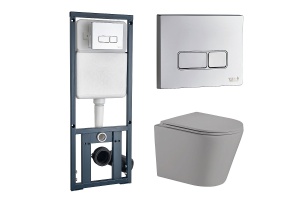 Комплект Weltwasser MARBERG 410 + SALZBACH 004 MT-GR + MAR 410 SE (10000006498)