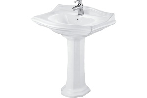 Раковина Creo Ceramique Dijon DI3000+DI3010 Белая