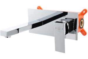 Смеситель для раковины STWORKI Карлстад KAS-04cr С ВНУТРЕННЕЙ ЧАСТЬЮ, хром - 2