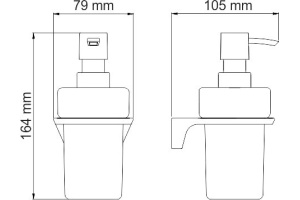 Дозатор Wasserkraft Aisch K-5999 - 2