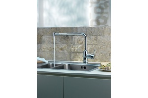 Смеситель Kludi L-ine 428210577 для кухонной мойки - 3