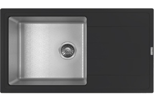 Мойка кухонная Florentina Комби 860 антрацит